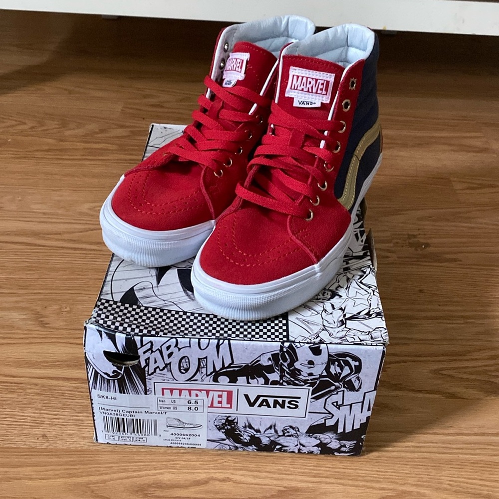 Vans Sk8-hi Captain Marvel